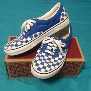 Vans-8.5, like new, very clean, still has like new smell inside.